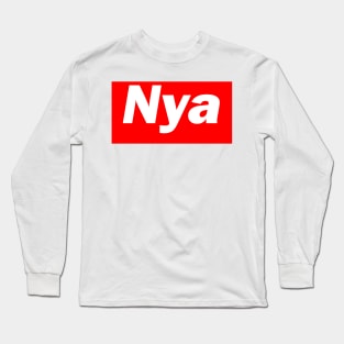 anime nya Long Sleeve T-Shirt